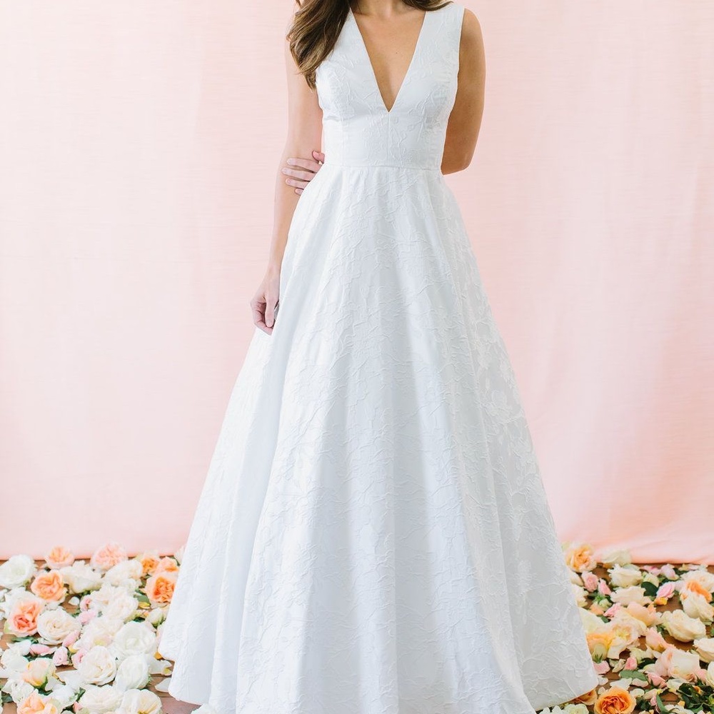Kate McDonald Hughes wedding dress